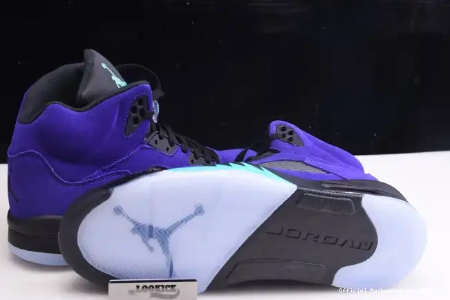 Official Maikesneakers Grape Retro 136027-500 Jordan Alternate Air 5 0624